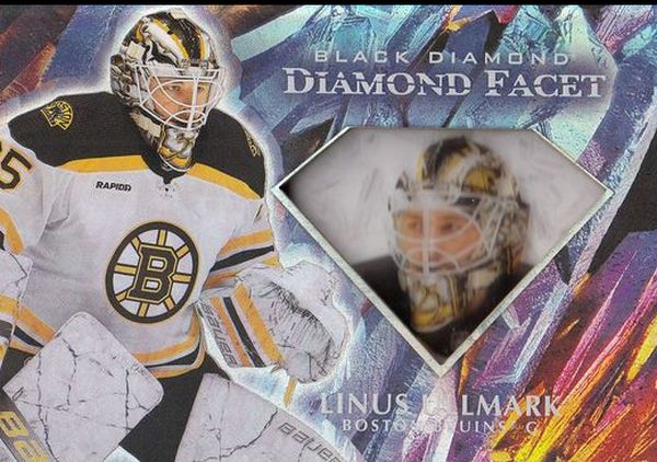 insert karta LINUS ULLMARK 22-23 Black Diamond Diamond Facet číslo DF-LU